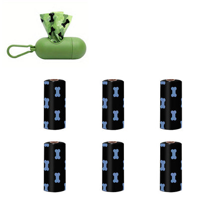 Biodegradable Dog Poop Bags with Double Thickness | Leak-Proof Design for Eco-Friendly Pet Waste Management