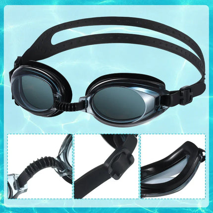 Swim Goggles for Adults, 3 Pack Swimming Goggles for Men and Women – image 4