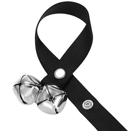 Pet Doorbell with Adjustable Hanging Rope and Bell | Durable Cloth Leash for Easy Outdoor Access