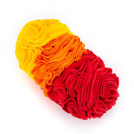 Dog Snuffle Pad Puzzle Training Mat with Soft Polar Fleece Fabric | Engaging Scent Game for Small to Medium Dogs