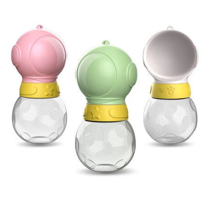 Portable Pet Water Bottle with Bowl & Leak-Proof Design | 2-in-1 Hydration Solution for Travel