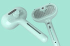 2-in-1 Self-Cleaning Pet Grooming Comb with Misting Function | Gentle Brush for Healthy, Tangle-Free Coats