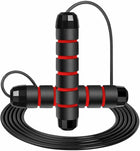 Tangle-Free Jump Rope with Steel Wire & Swivel Bearings | Adjustable Length for Smooth Full-Body Workouts