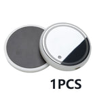 7-Color LED Cup Coaster with Solar & USB Charging | Automatic Light Activation for Car Ambiance