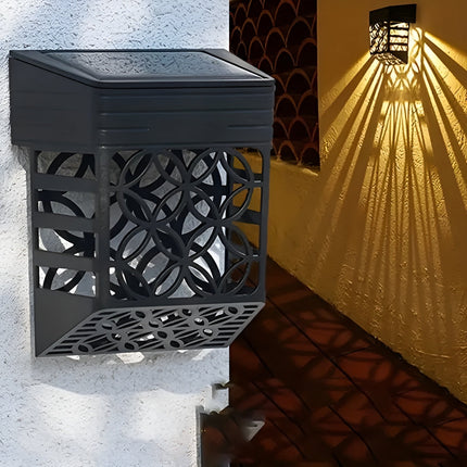 Solar Lights Outdoor, Solar Garden Lights for Fence and Patio