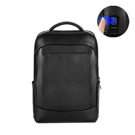 Travel Backpack for Men with Fingerprint Lock, Business Laptop Backpack