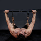 Resistance Bands with Bar, Portable Home Gym Equipment, Workout Equipment for Home, Exercise Bands and Gym Bar Set