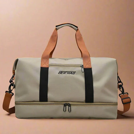 Gym Bag with Shoe Compartment, Waterproof Travel Duffel Bag – image 7