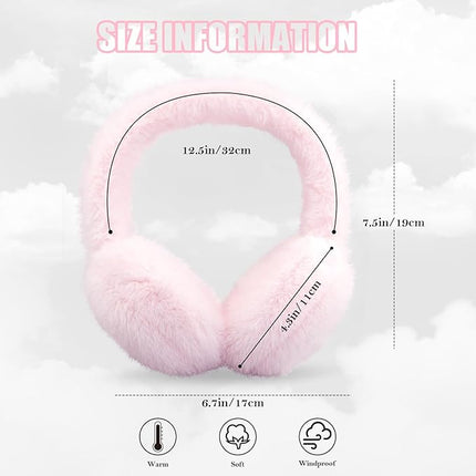 Earmuffs for Women and Men, Fleece Ear Warmers for Cold Weather – image 18
