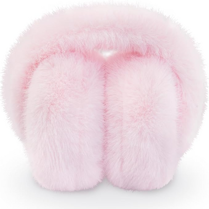 Faux Fur Earmuffs Foldable, Fleece Ear Warmers for Cold Weather – image 21