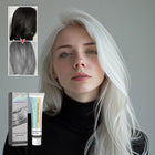 Silver Hair Color, Ammonia Free Hair Dye, Natural Hair Dye with Aloe and Plant Extracts, 3.5 oz