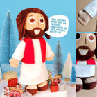 Talking Doll, Plush Jesus Doll That Speaks 10 Bible Phrases, Baptism Gifts, Easter Basket Stuffer, Confirmation Gift