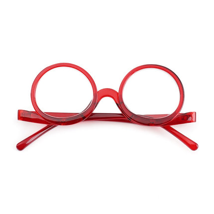 Stylish Reading Glasses for Women, Flip Down Magnifying Glasses for Makeup – image 8