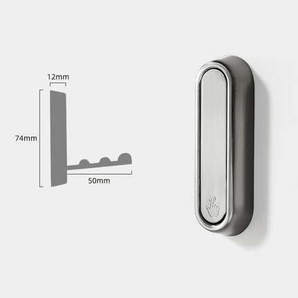 Folding Wall Hooks, Metal Bathroom Towel Hooks for Bags and Umbrellas – image 5