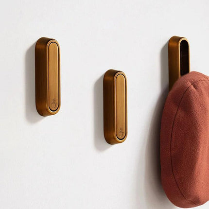 Folding Wall Hooks, Metal Bathroom Towel Hooks for Bags and Umbrellas – image 13