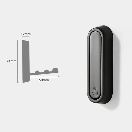 Folding Wall Hooks, Metal Bathroom Towel Hooks for Bags and Umbrellas – image 7