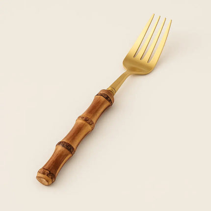 Bamboo Handle Cutlery