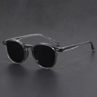 Mens Sunglasses, Round Tortoiseshell Sunglasses for Men, Retro Trendy Sunglasses with Lightweight Frame