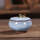 Pet Urn for Ashes, Mini Urn for Dog Ashes and Cat Ashes, Handcrafted Ceramic Cat Urn, Pet Memorial Gift for Pet Loss