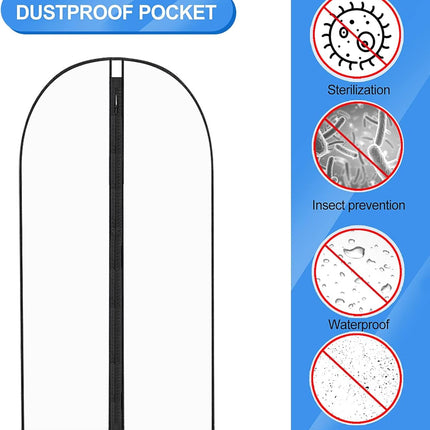 Garment Bags for Travel and Storage, Clothing Bag for Dresses and Long Coats – image 23