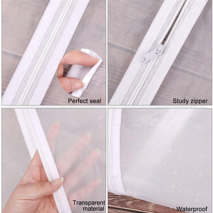 Garment Bags for Travel and Storage, Long Wedding Dress Garment Bag – image 30