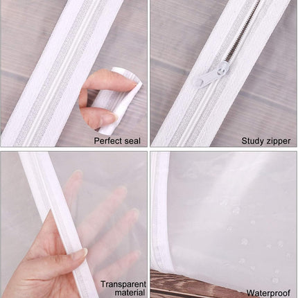 Garment Bags for Travel and Storage, Long Wedding Dress Garment Bag – image 20