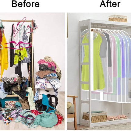 Garment Bags for Travel and Storage, Long Wedding Dress Garment Bag – image 18