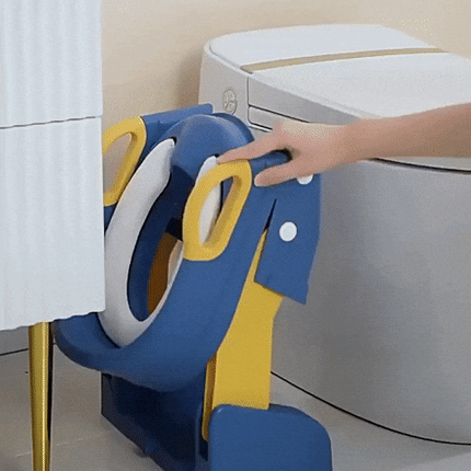 Foldable Potty Training Seats for Kids, Potty Training Toilet Seat for Home and On the Go – image 17