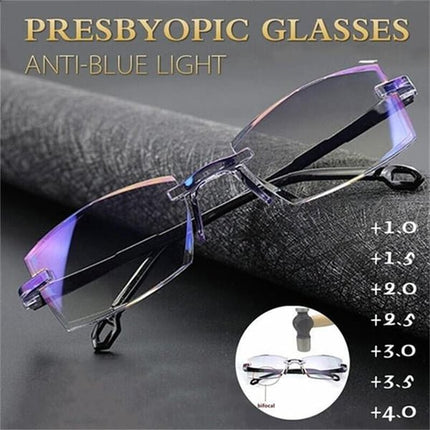 Blue Light Glasses, Multifocal Computer Glasses with Case and Cloth