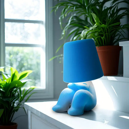 Bedside Lamp for Kids, Rechargeable Cordless Table Lamp with Soft Plush Figure – image 6