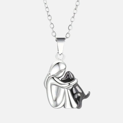 Gold Necklace for Women and Men, 14K Gold Plated Pendant Necklace – image 8