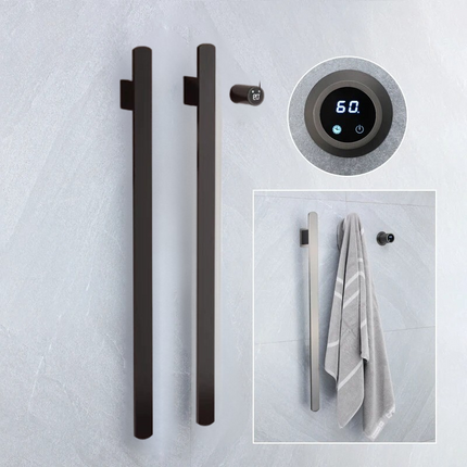Electric Towel Warmer, Wall Mounted Heated Towel Rail – image 10