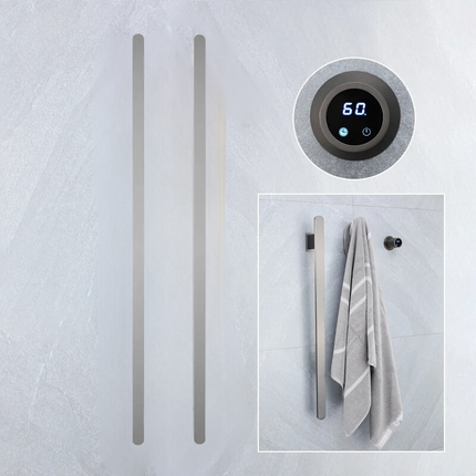 Electric Towel Warmer, Heated Towel Rail with Smart Temperature Control and Timer – image 8