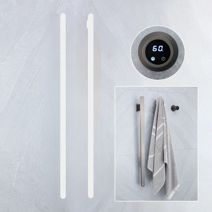 Electric Towel Warmer, Heated Towel Rail with Smart Temperature Control and Timer – image 11