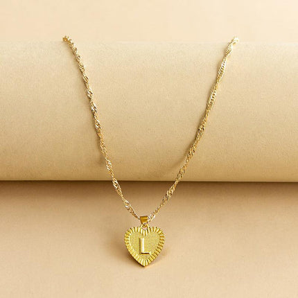 Gold Necklace for Women, Heart Pendant Necklace – image 13