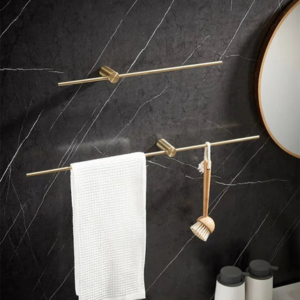 Bathroom Towel Bar, Wall Mount Towel Rack in Stainless Steel, Towel Rail for Modern Contemporary Bathrooms