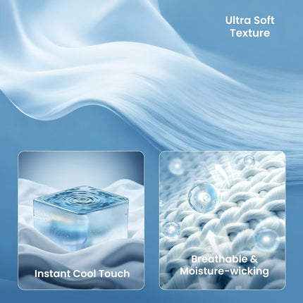 Cooling Comfort Collection | Cooling Blanket with Arc-Chill Technology | Lightweight Summer Blanket for Hot Sleepers