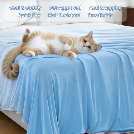 Chill Comfort | Cooling Blanket with Arc-Chill Technology | Lightweight & Breathable for Hot Sleepers