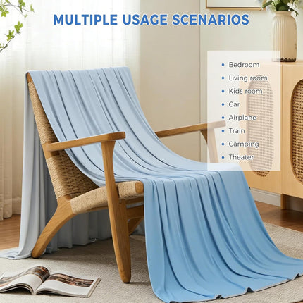 Chill Comfort | Cooling Blanket with Arc-Chill Technology | Lightweight & Breathable for Hot Sleepers