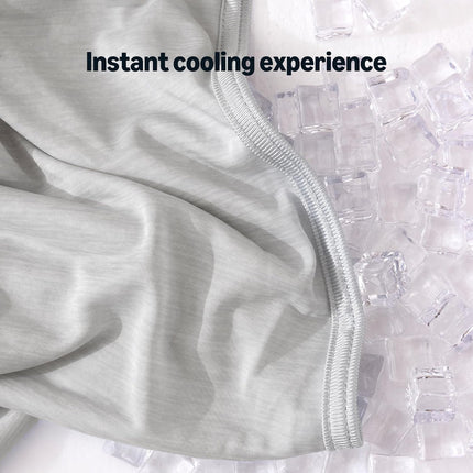 Cooling Comfort | Reversible Lightweight Blanket for Hot Sleepers | Soft Thin Throw for Bed & Couch