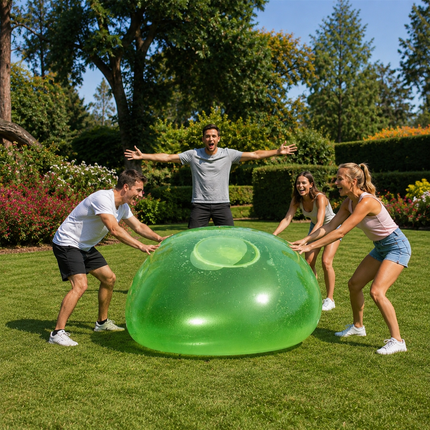 Bubble Fun | Inflatable Bubble Ball with Durable Design | Perfect for Family Outdoor Play