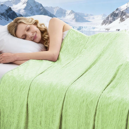 ChillWave | Cooling Blanket with Breathable Fabric | Lightweight & Soft for Hot Sleepers