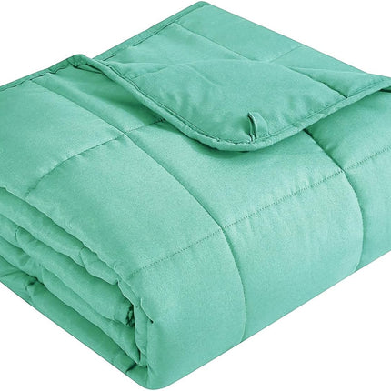Cozy Comfort | Weighted Blanket with Cooling Microfiber | All-Season Softness for Ultimate Relaxation