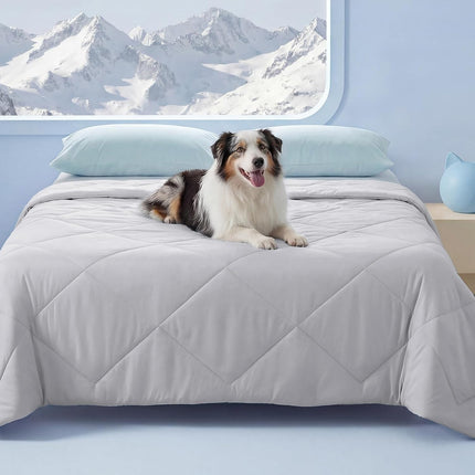 Cozy Pet Haven | Cooling Dog Blanket for Small & Medium Dogs with Washable Fabric | Breathable Calming Mat for Comfort and Relaxation