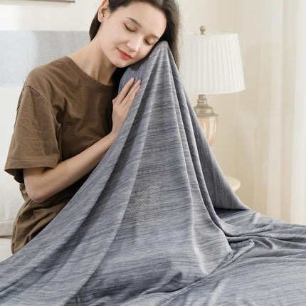 Cooling Blanket Collection | Soft Lightweight Summer Blanket for Hot Sleepers | Ideal for Night Sweats on Bed or Couch
