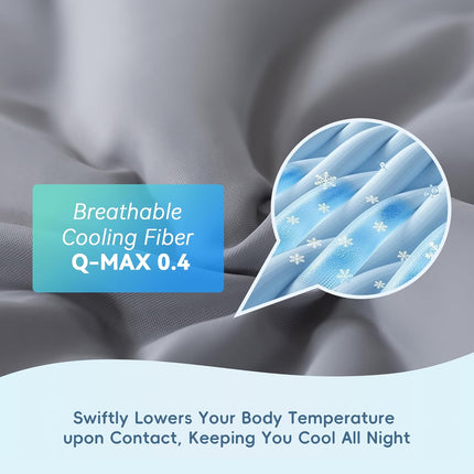 Cozy Comfort | Cooling Blanket for Hot Sleepers with Double-Sided Softness | Breathable Design for Night Sweats