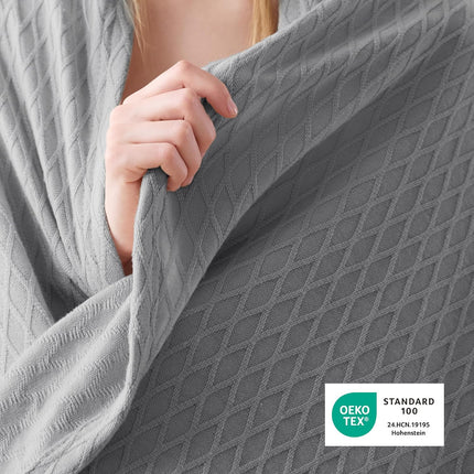 Cozy Comfort | Cooling Bamboo Rayon Blanket for Hot Sleepers | Lightweight & Breathable Summer Throw for Bed and Couch