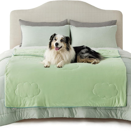 Cozy Pet Collection | Cooling Blanket for Dogs with Q-MAX>0.4 | Washable Summer Throw for Comfort in Hot Weather