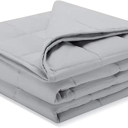 Cozy Comfort | Weighted Blanket for Adults with Cooling Fabric | Breathable All-Season Design for Ultimate Relaxation