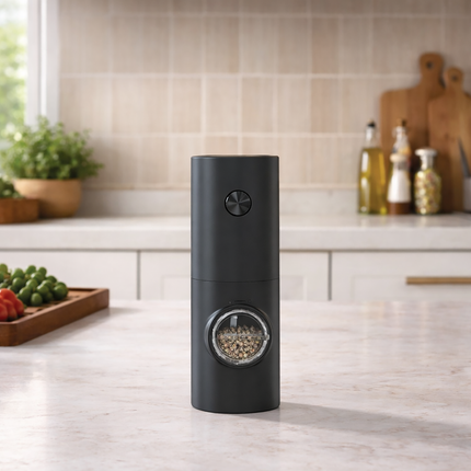 Electric Salt and Pepper Grinder Set, Kitchen Gadgets for Housewarming Gift